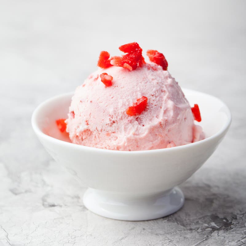Frozen yoghurt клубника крем