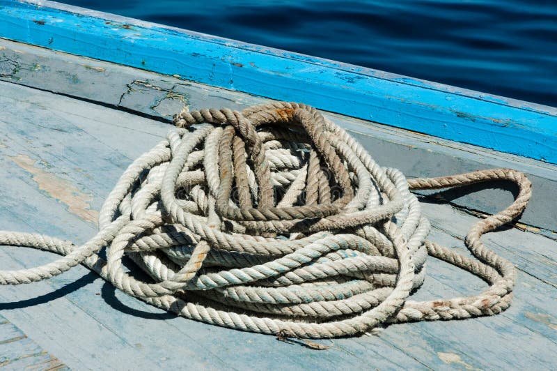 Канат на палубе