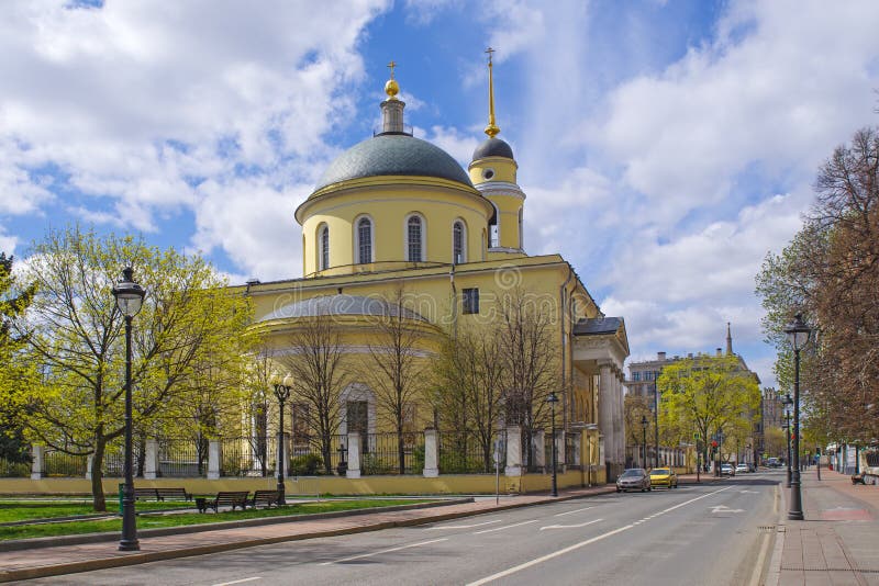 Церковь на Никитском бульваре
