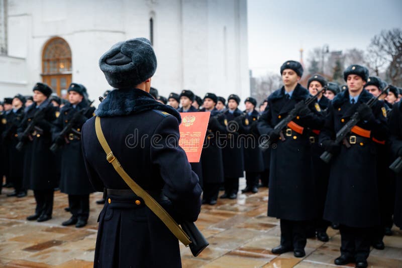 Присяга президентского полка 2024