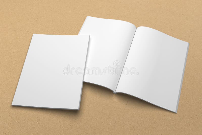 Paper Brochure 3d. Буклет в тетради