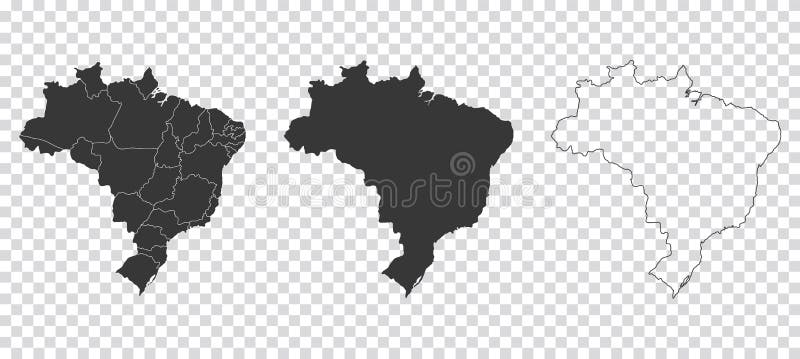 Юг лайн. Бразилия на карте.