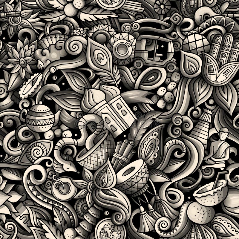 Сплошные рисунки. Balabolka pattern Индия.