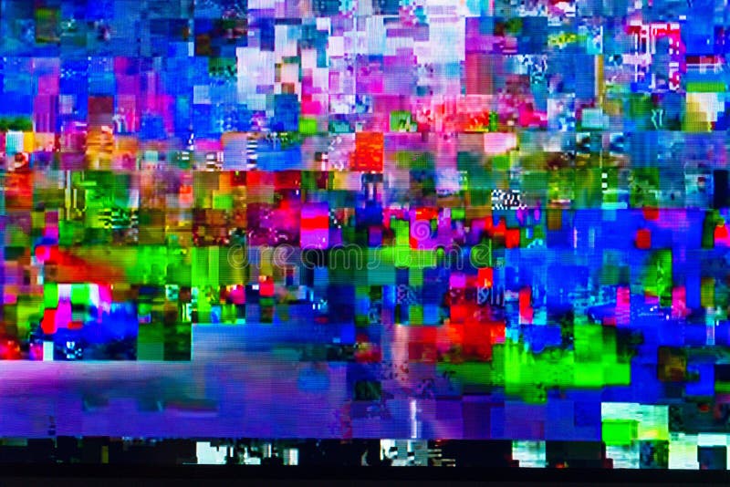 Рассыпается изображение на телевизоре