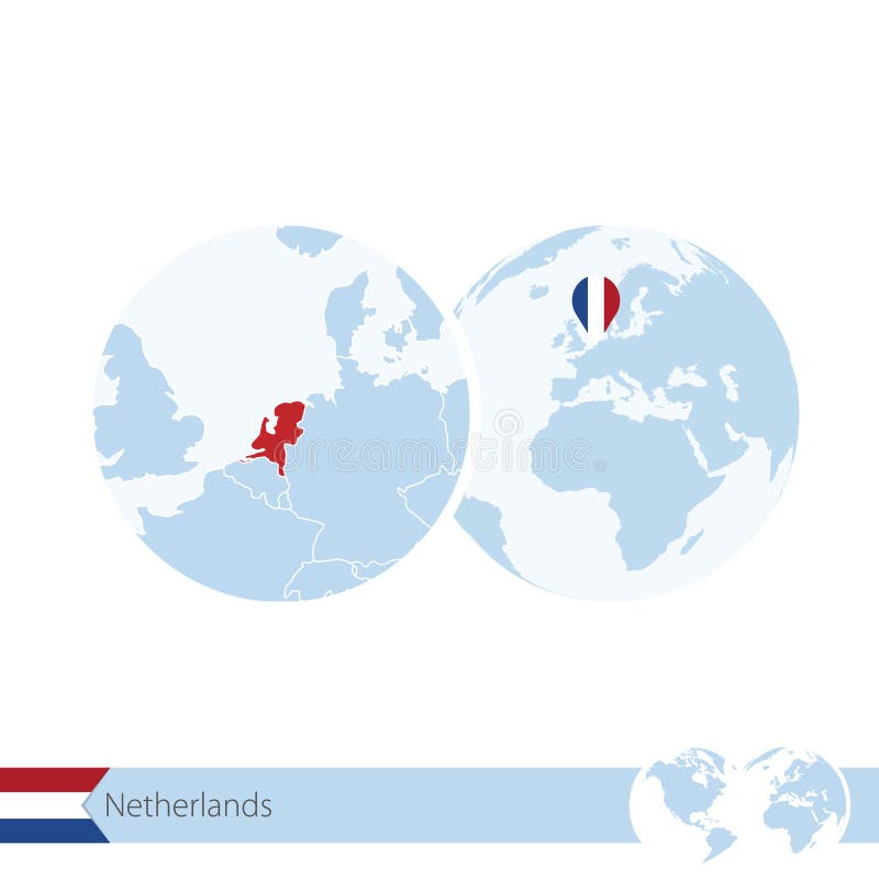 Голландия на глобусе