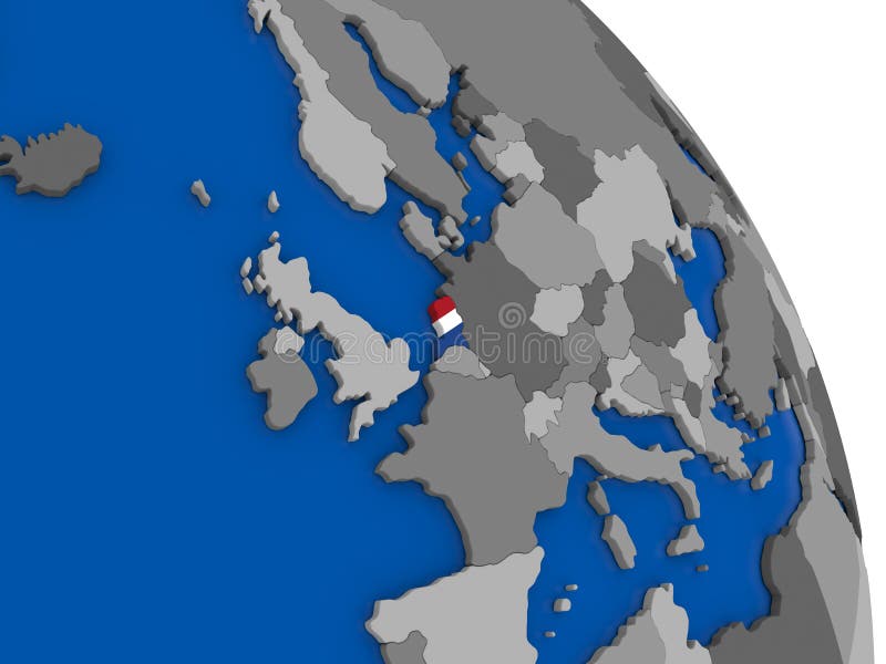Голландия на глобусе
