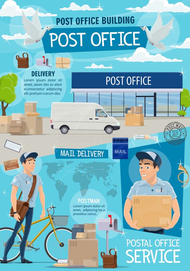 Post delivered. Post Office рисунок. Fast delivery service. Email delivery service. Снабжение на почте.