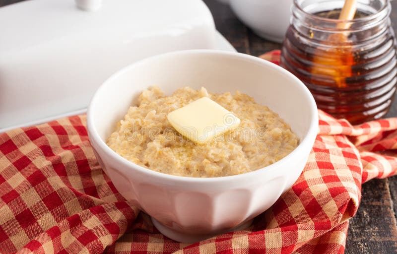 Овсянка с маслом