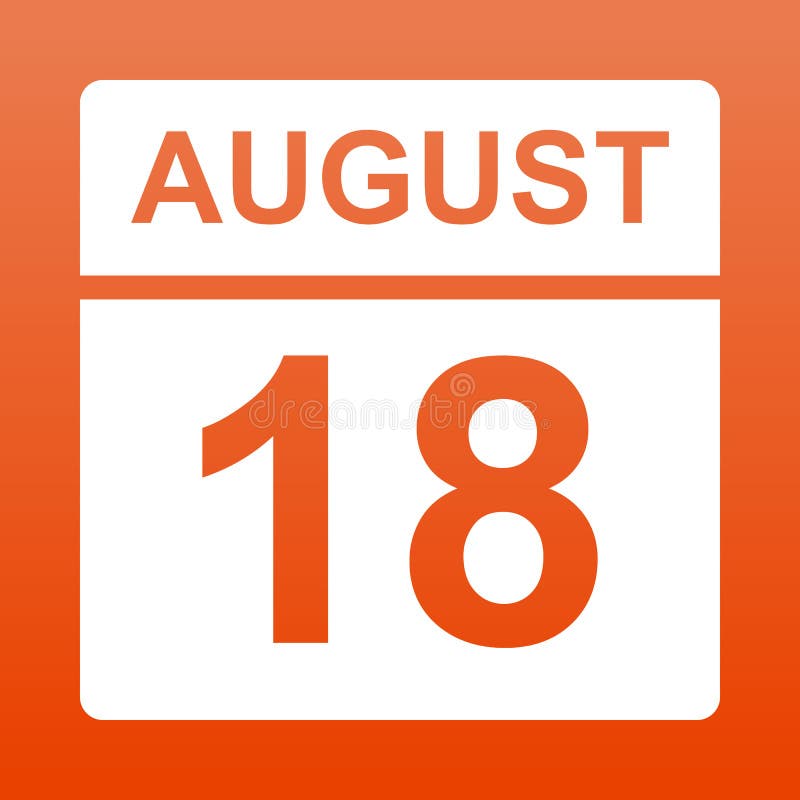 7 18 августа. 18 Августа календарь. Отметка в календаре 13.