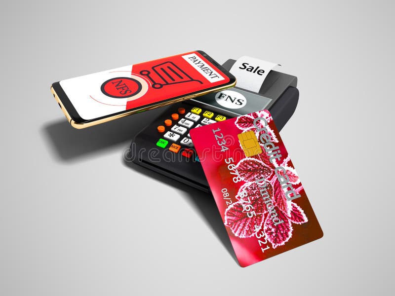 Payment Card 3d.