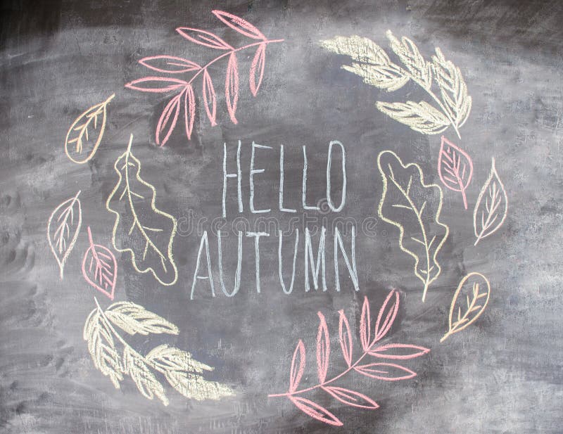 Hello autumn на доске