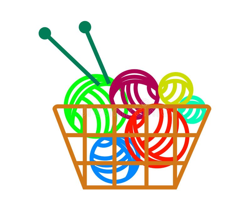 Yarn Basket Clipart Stock Illustrations – 44 Yarn Basket Clipart Stock  Illustrations, Vectors & Clipart - Dreamstime