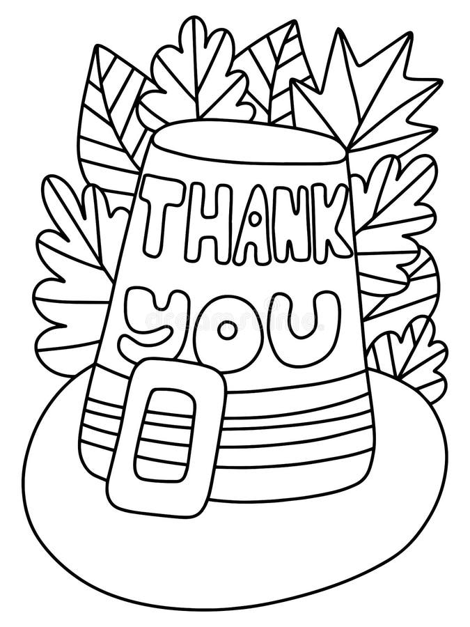 thanksgiving abstract coloring pages