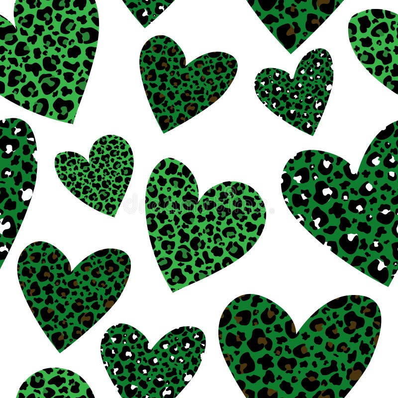 Leopard Heart Illustrations & Vectors