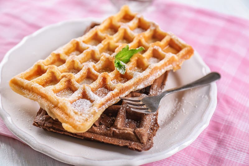 Вафля с дырками
