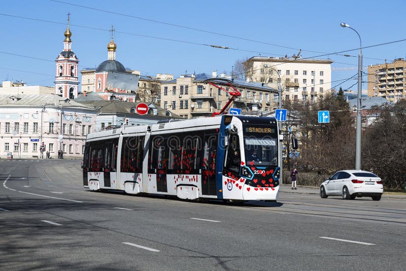 Маршрут парада трамваев в москве