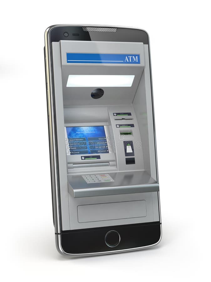 Банкомат оплатить телефон. Smart ATM.