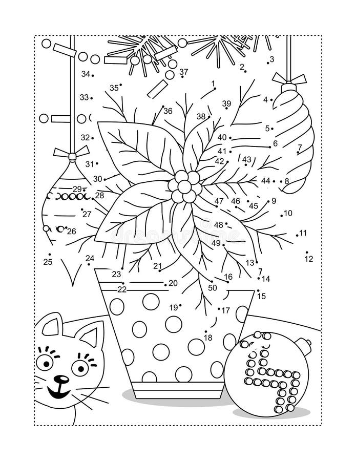 Poinsettia Coloring Stock Illustrations 192 Poinsettia Coloring Stock Illustrations Vectors Clipart Dreamstime
