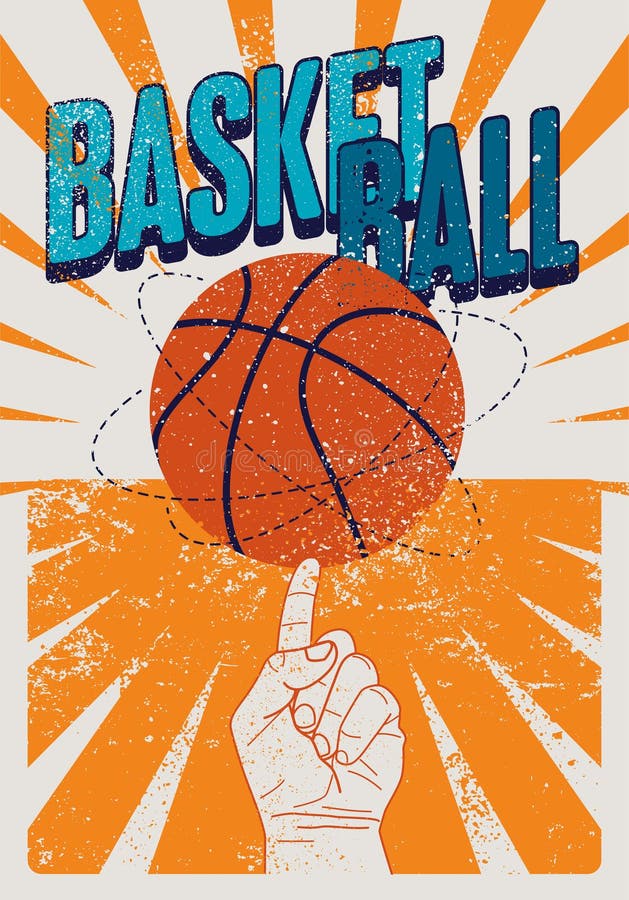 Basketball Spinn Poster