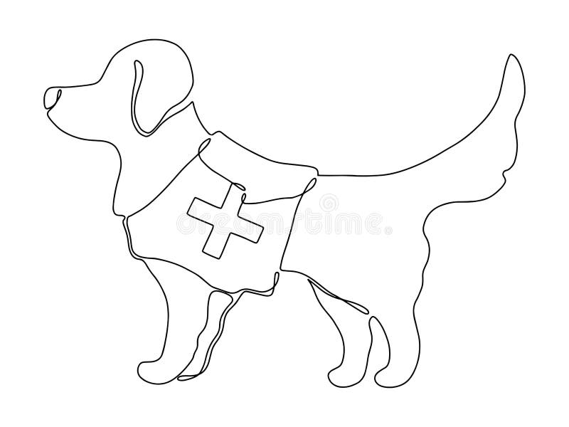 Loyal Pet Icon With Emotional Attachment Clip Art Dog Isolated