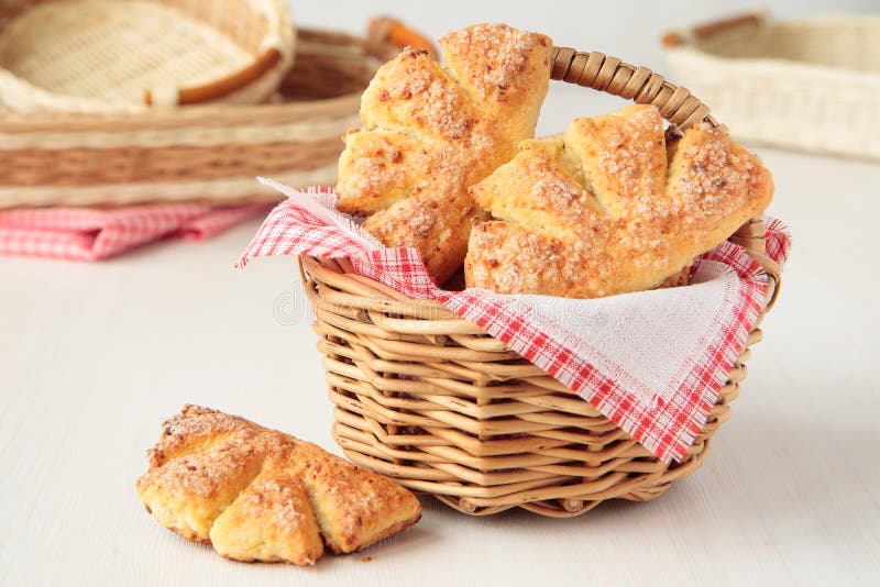 Корзинка с печеньками