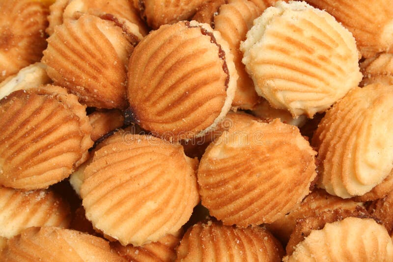 Печенье в виде ракушки