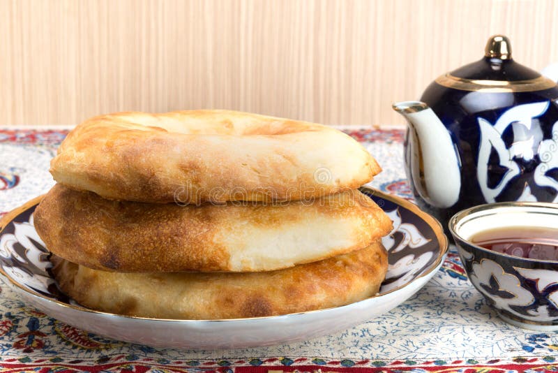 Чай с лепешкой