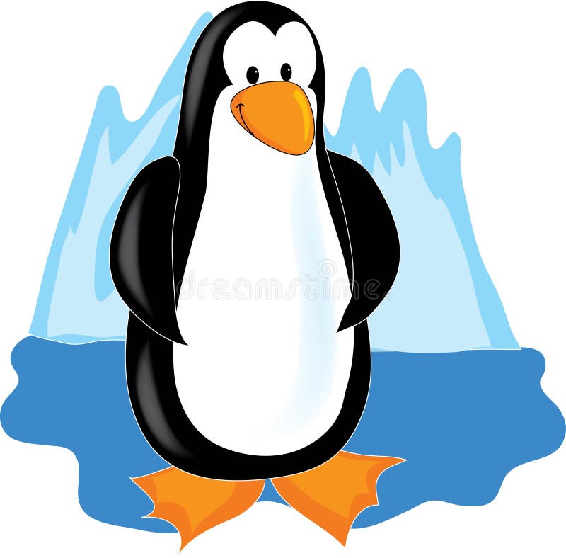 Рисунок антарктида с пингвинами для детей