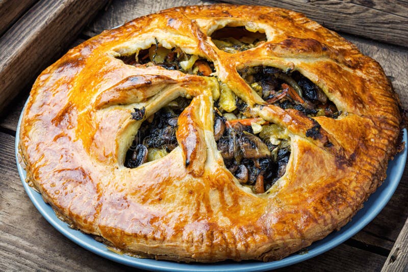 Пироги Пай с овощами