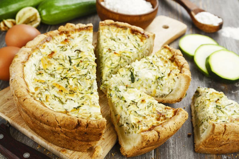 Пирог с цукини