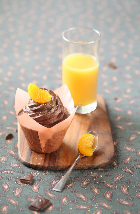 Tangerine and Chocolate pie