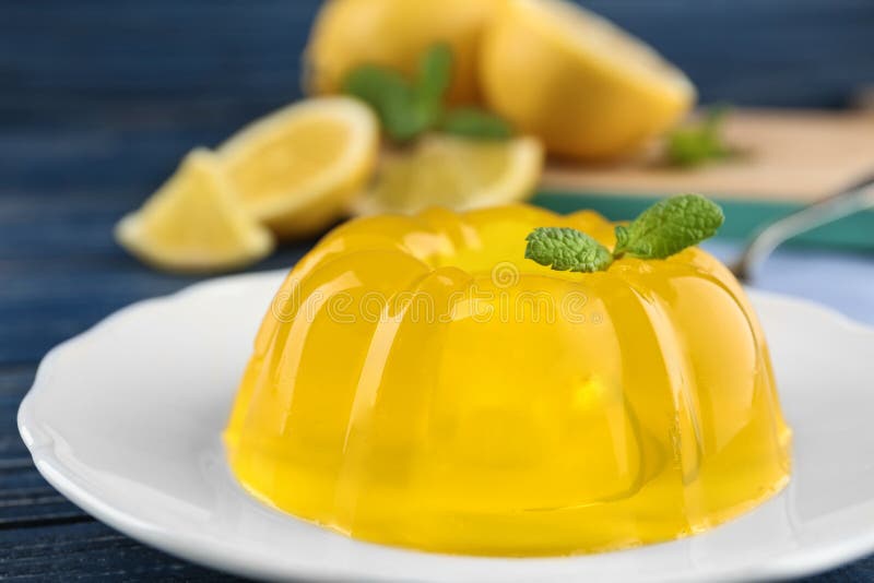 Желе из лимона