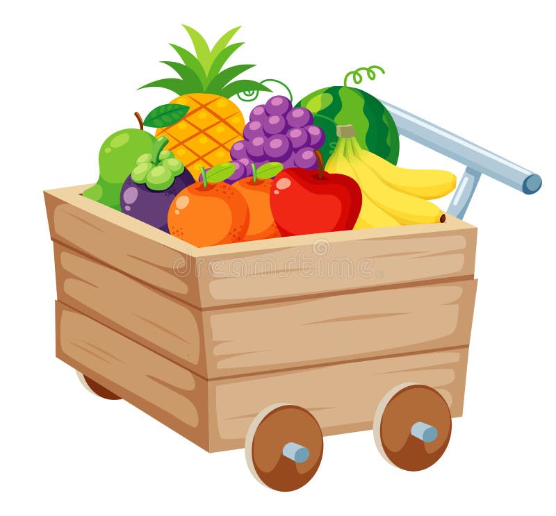 Тележка с овощами. Телега для овощей и фруктов. Тележка с фруктами и овощами для детей. Деревянная тележка с овощами вектор.