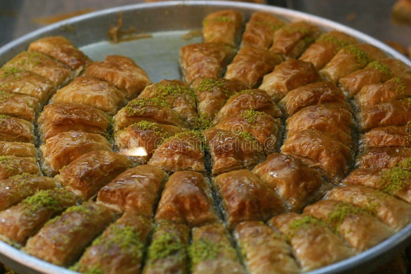 Пахлава гнездо с фисташками