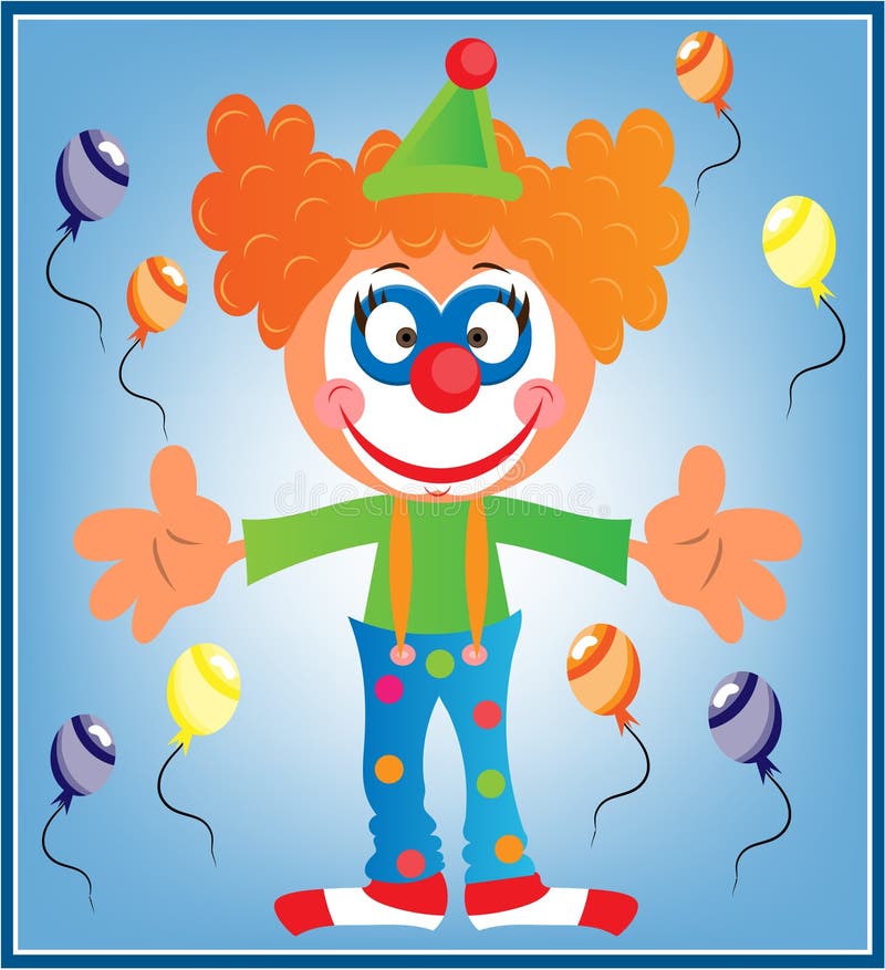 Привет клоунам. Клоун на воздушном шаре. Приветствие клоуна в цирке. Здравствуй клоун. Картинка с клоунами ко Дню защиты детей.