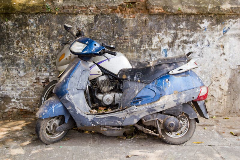 Vespa стоянка