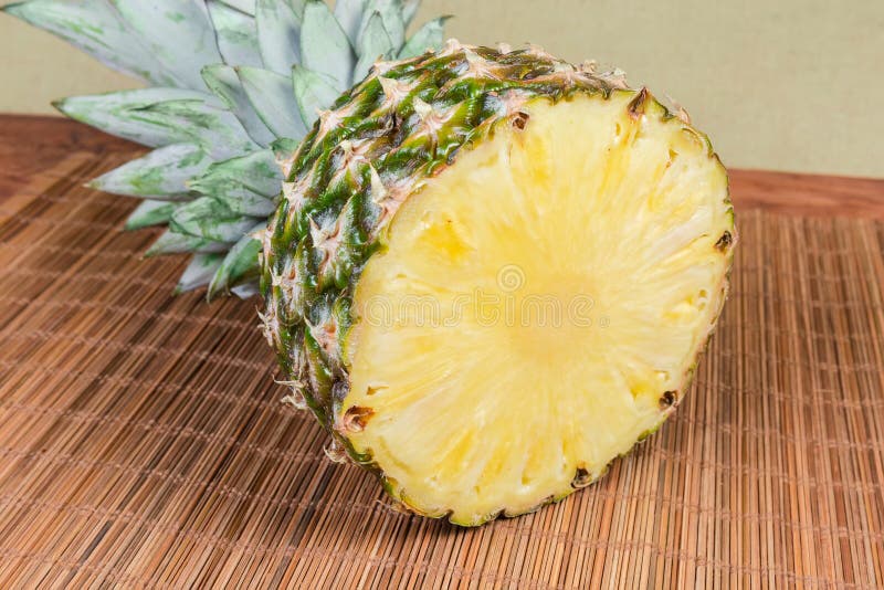 Ripe pineapples stock image. Image of pineapples, eating - 53292607