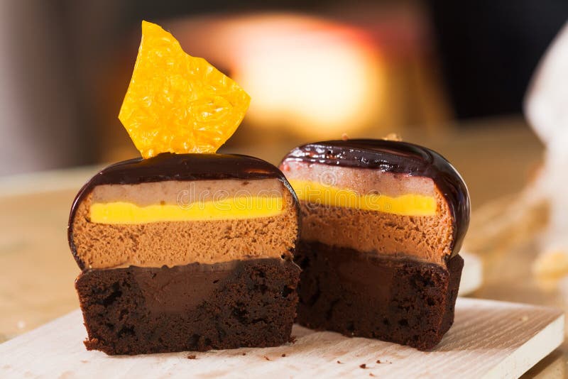 Candy in Chocolate Glaze