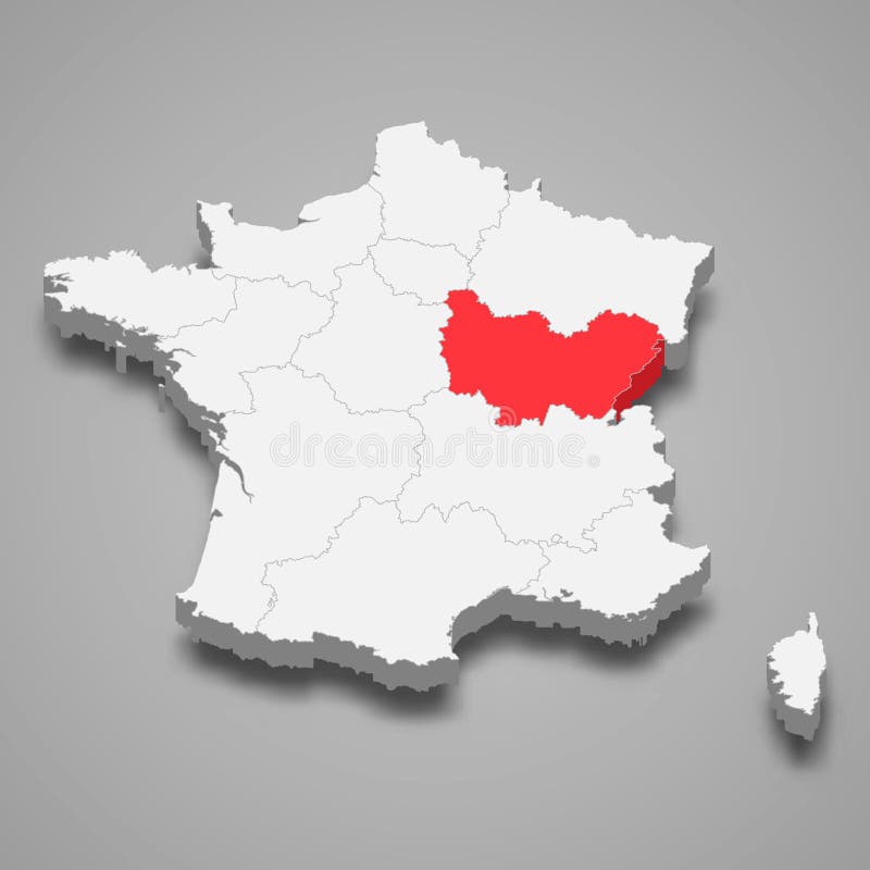 Область франции 5. Карта Франции 3д. Bourgogne Franche Comté карта. Флаг Франции и Бургундии. D3 Франция.