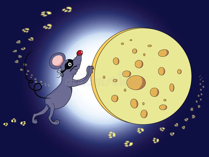 Съела на ночь сыр. Мышь на Луне. Луна сыр. Сырная Луна и мыши. Мышонок ест сыр на Луне.