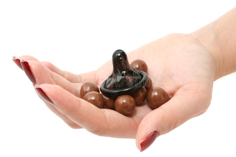 Chocolate Flavour condom