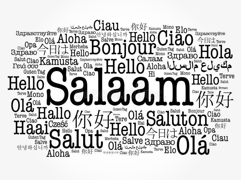 Привет салам пали мой телеграм. Приветствие на разных языках. Hello Bonjour. Хеллоу привет Салам. Приветствие Салам без фона вектор.