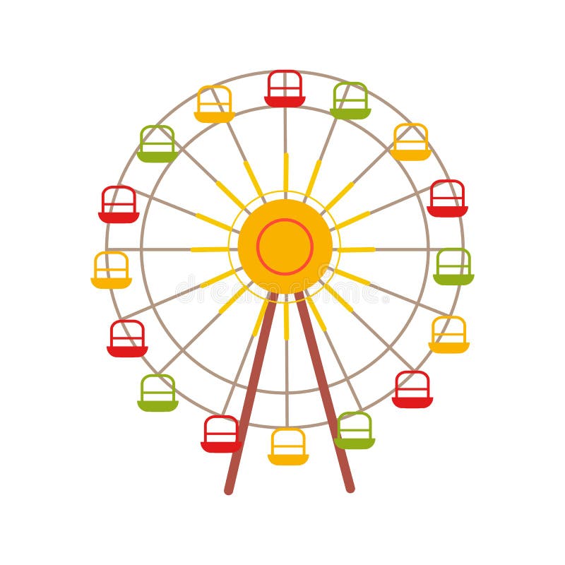 Круг развлечений. Карусель иконка. Карусель желтый. Ferris Wheel.