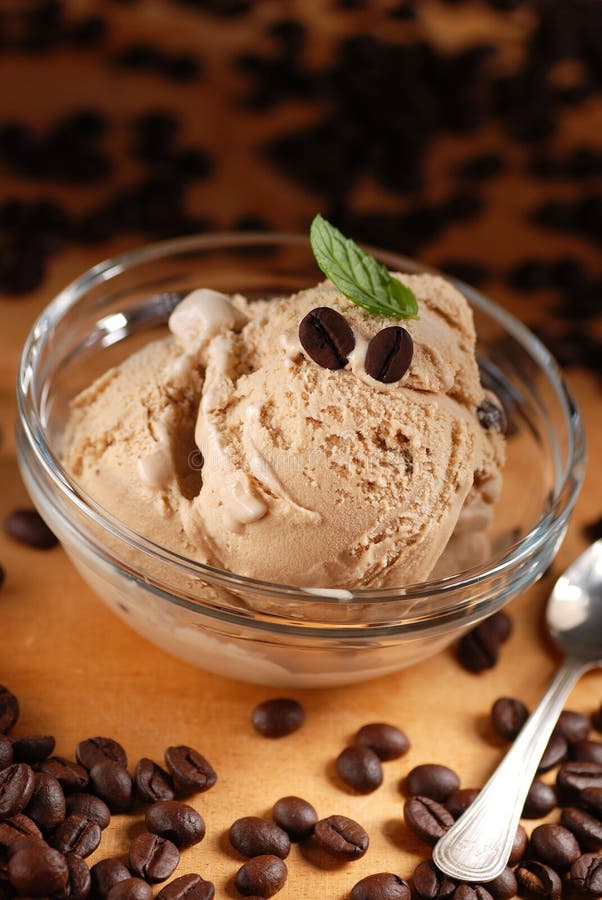 Gelato с кофе фото