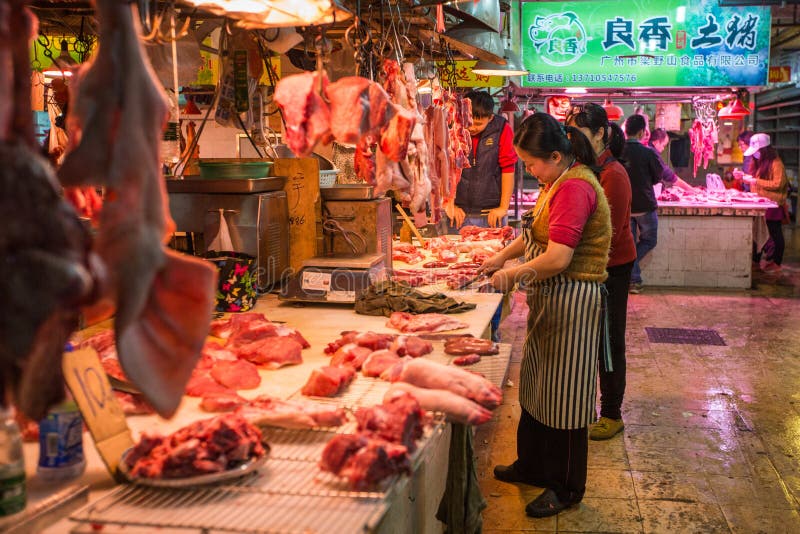 Рынок в гуанчжоу