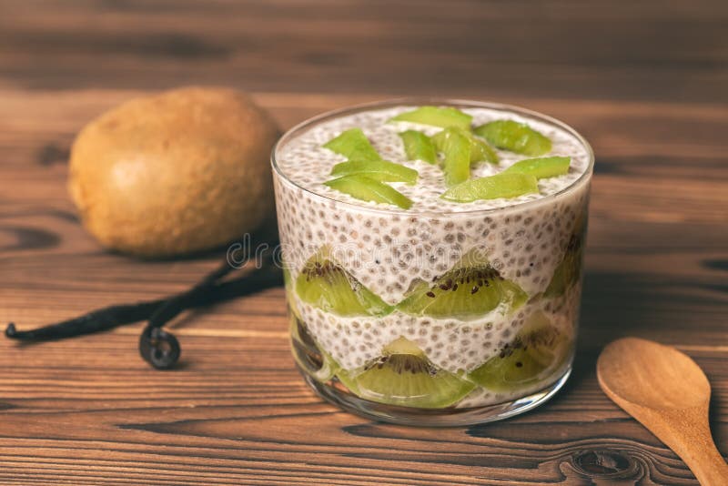 Йогурт чиа киви