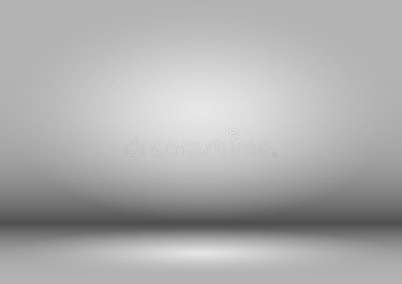 Пустой белый серый фон студии, конспект, предпосылка серого цвета градиента Стоковое Фото - изображение насчитывающей знамена, внутрь: 89418030