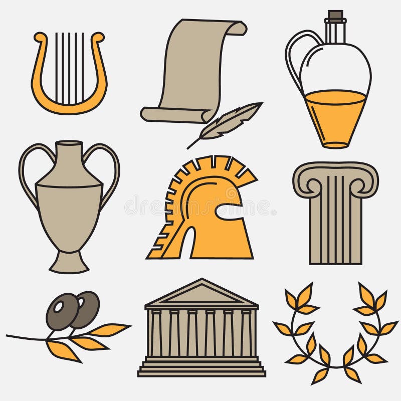 Символы древней греции