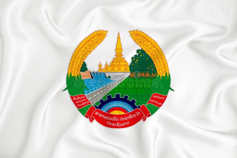 Flag of Laos and Mozambique