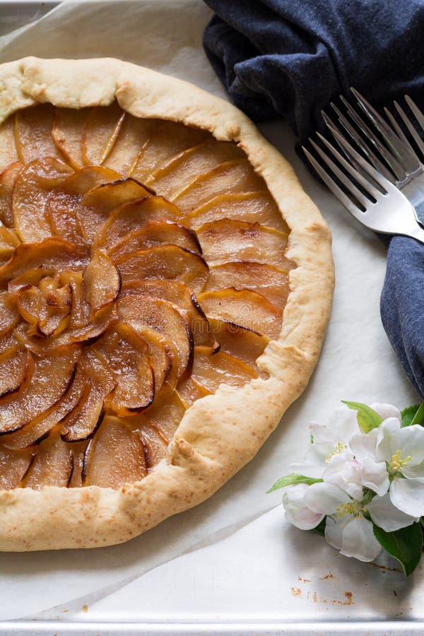 Galette с яблоками